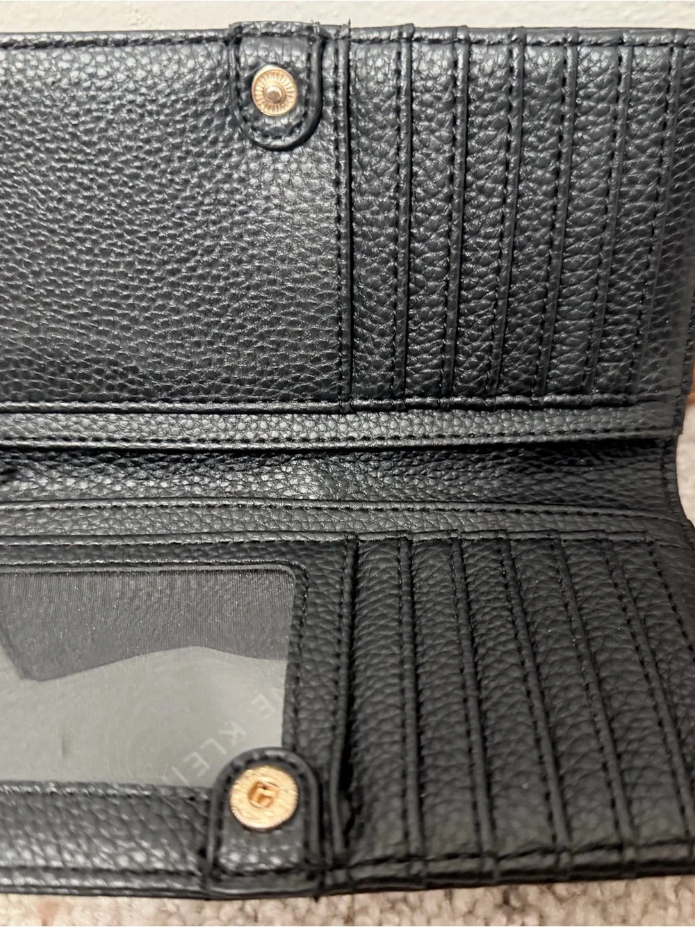 Black Women's Anne Klein Wallet